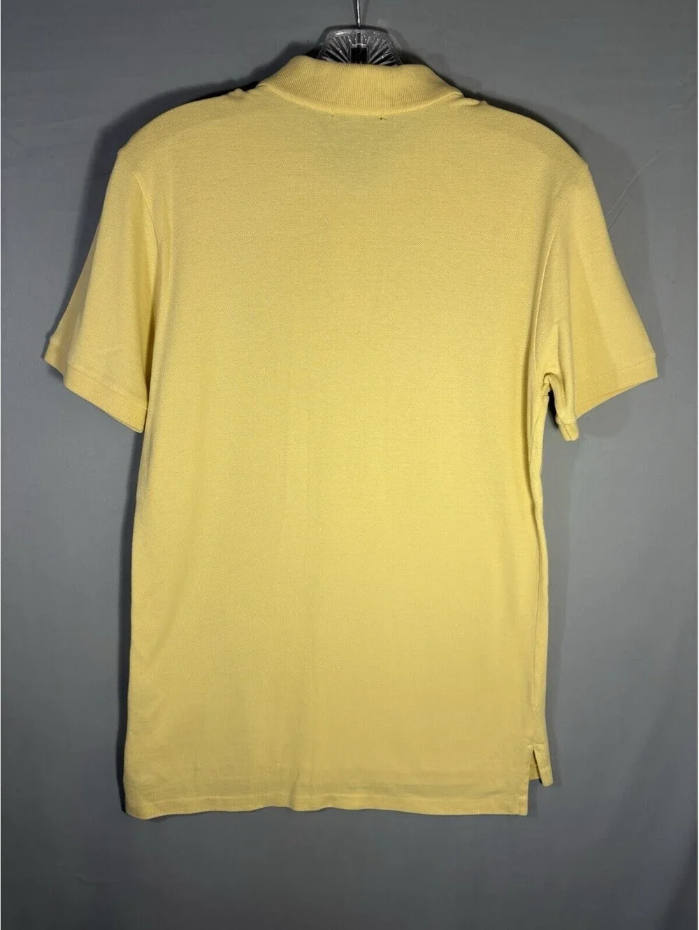 Polo Ralph Lauren Youth L 14-16 Yellow Pique Cotton Polo Shirt Pony Logo